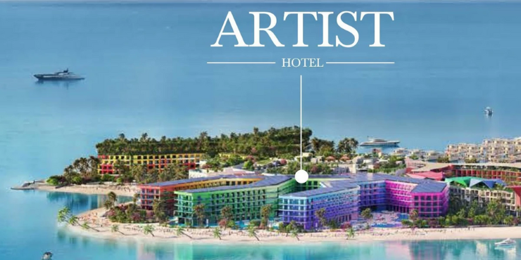 Artist Hotel at The World Islands, Dubai
