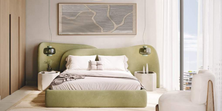 Luxury Apartments for Sale in Waada Community Dubai South | Cascada with Eiffel Tower Views