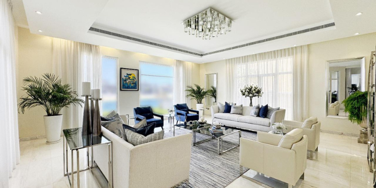 Palm Jumeirah Villa for Sale | Signature Gallery View with Full Atlantis View | AED 60M