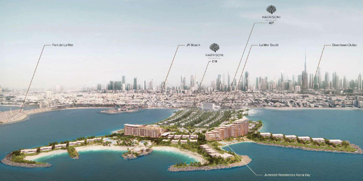 Harrisoni Villas at La Mer Island, Dubai