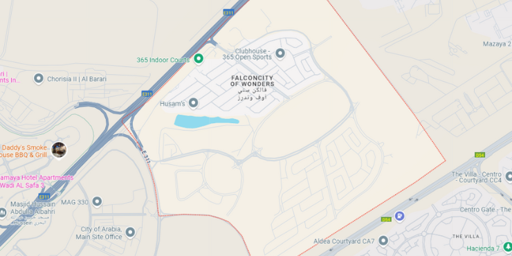 Residential Plots for Sale in Falcon City of Wonders Dubai | Mixed-Use Land Investment