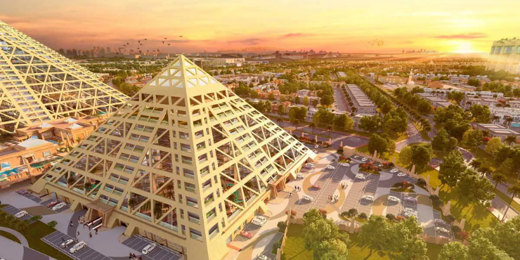 Residential Plots for Sale in Falcon City of Wonders Dubai | Mixed-Use Land Investment