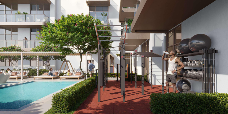 S1LVA PARK Residences in JVT Dubai by Object One properties