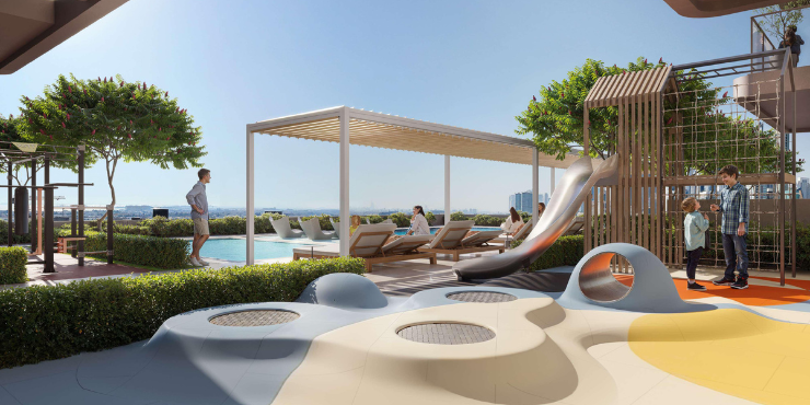 S1LVA PARK Residences in JVT Dubai by Object One properties