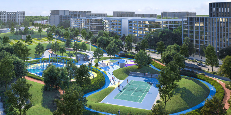 Safa Parkview at Aljada | Buy Park-Facing Apartments in Sharjah by Arada