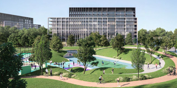 Safa Parkview at Aljada | Buy Park-Facing Apartments in Sharjah by Arada