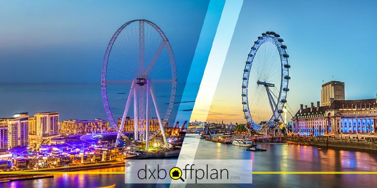 تفاوت عین دبی با چرخ و فلک های معروف جهان