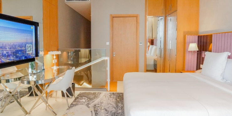 1BR Duplex Hotel Apartment in SLS Dubai Hotel & Residences
