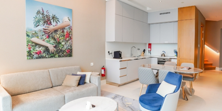 1BR Duplex Hotel Apartment in SLS Dubai Hotel & Residences