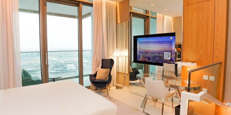 1BR Duplex Hotel Apartment in SLS Dubai Hotel & Residences
