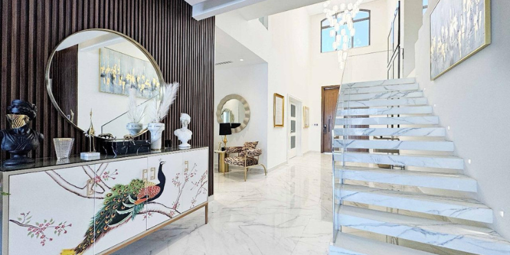 Palm Jumeirah Garden Home Villa for Sale | Fully Upgraded Beachfront Villa | AED 42,000,000