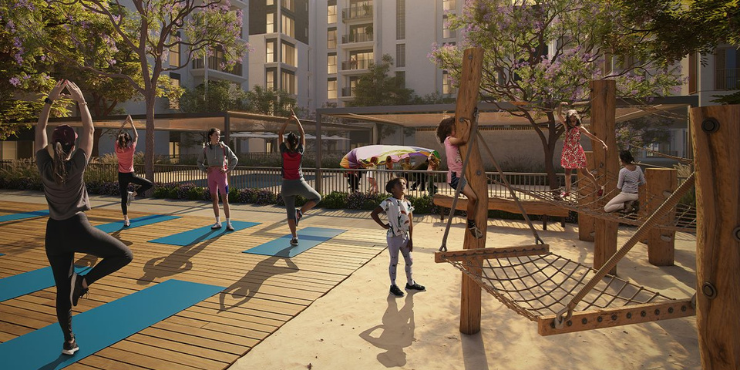 Luxury 1-Bedroom Apartment in Cedar T4, Creek Beach – Ready Soon