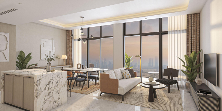 Azizi David Apartments in Al Jaddaf, Dubai