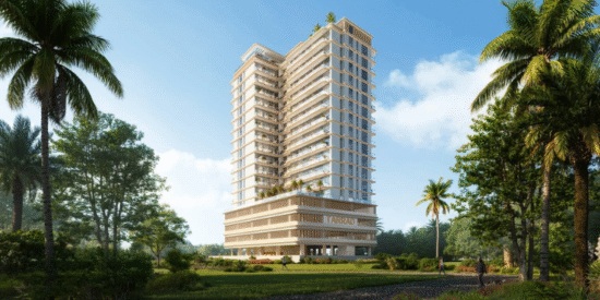 Celesto Tower at Dubai Land Residence Complex (DLRC)