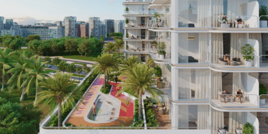 Celesto Tower at Dubai Land Residence Complex (DLRC)