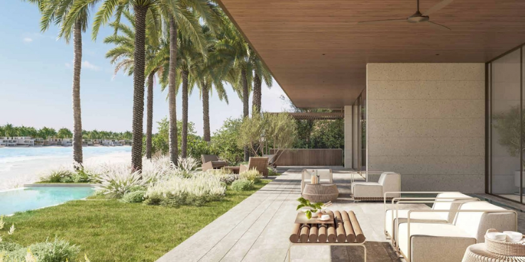 Porcelain Roses Villa at Palm Jebel Ali, Dubai