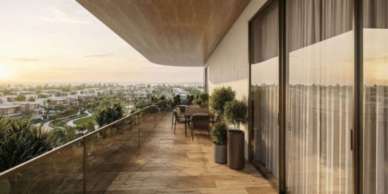 Sky Line Mixed-use Residential Development at Dubai Land Residence Complex by Peace Home Development