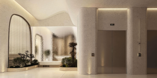 Sky Line Mixed-use Residential Development at Dubai Land Residence Complex by Peace Home Development