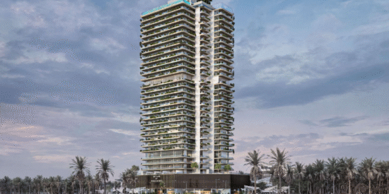 Sky Line Mixed-use Residential Development at Dubai Land Residence Complex by Peace Home Development