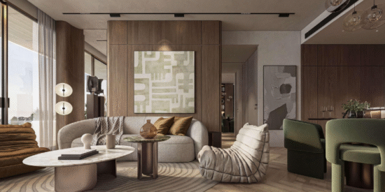 Sky Line Mixed-use Residential Development at Dubai Land Residence Complex by Peace Home Development