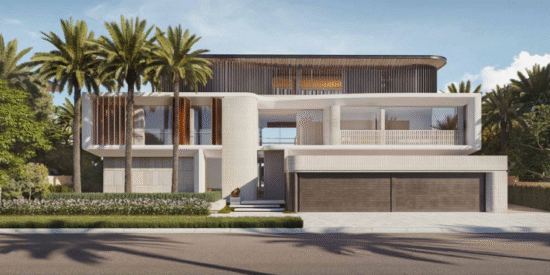 The Red Aurora Villa at Palm Jebel Ali, Dubai