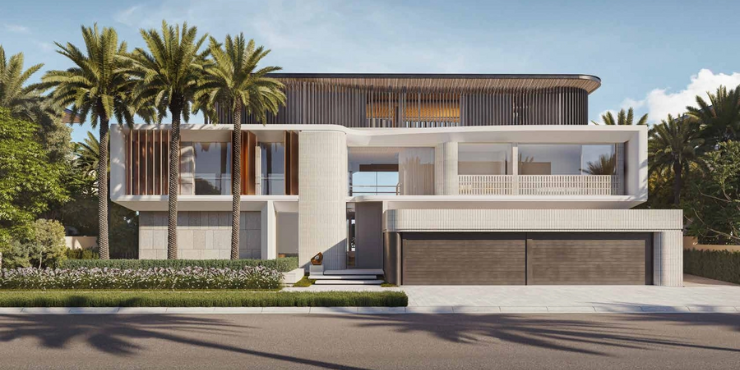 The Red Aurora Villa at Palm Jebel Ali, Dubai
