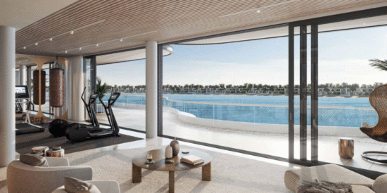 The Red Aurora Villa at Palm Jebel Ali, Dubai