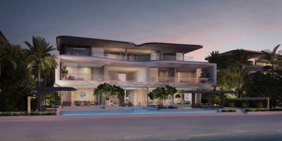 The Red Aurora Villa at Palm Jebel Ali, Dubai