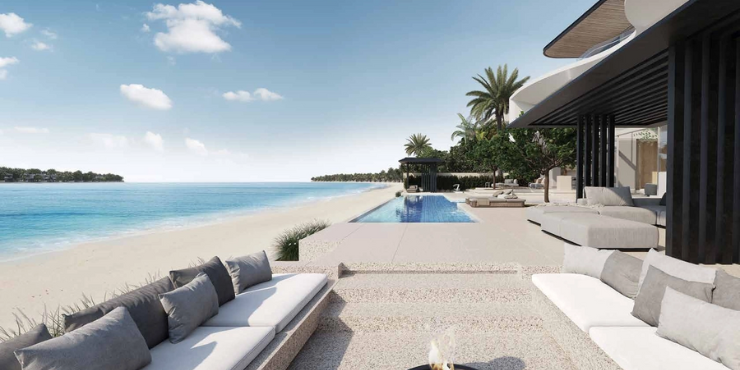 The Red Aurora Villa at Palm Jebel Ali, Dubai