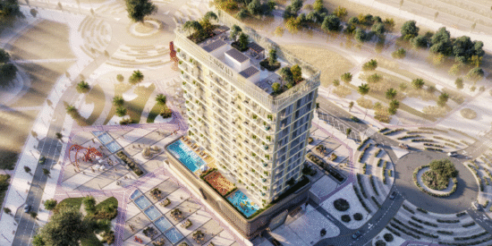 Celesto Tower 3 at Dubai Land Residence Complex