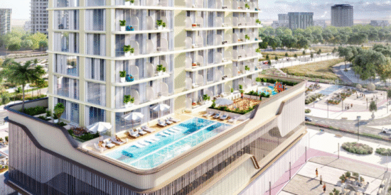 Celesto Tower 3 at Dubai Land Residence Complex