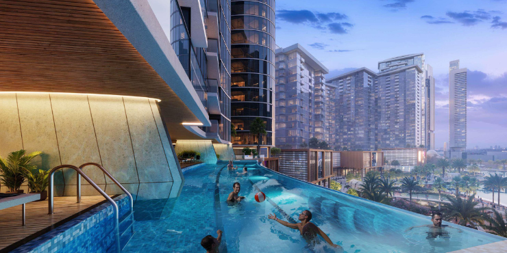 Orchid Towers Apartments at Tiger Downtown Ajman