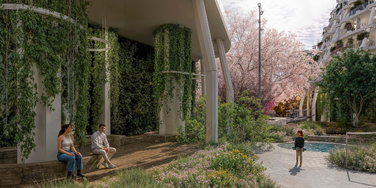 Sakura Gardens Project at Falcon City of Wonders by HRE Development