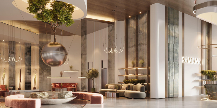 Samana Boulevard Heights at Dubai Land Residence Complex