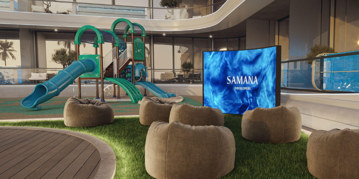 Samana Boulevard Heights at Dubai Land Residence Complex