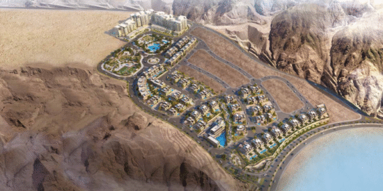 منازل قرية الراحة في مرسى زايد، العقبة