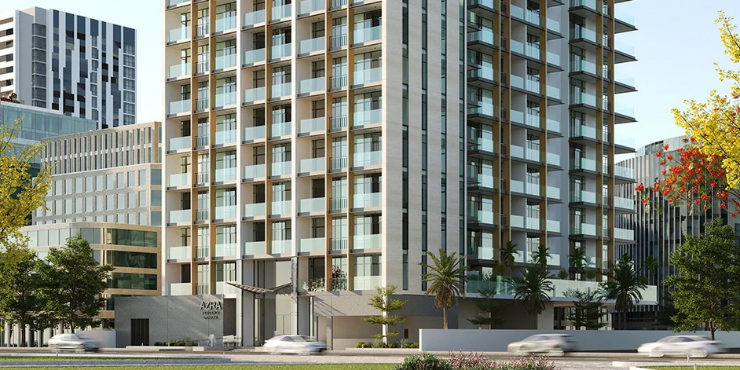 Azra Residence in Dubai Land Residence Complex by Enaam Properties