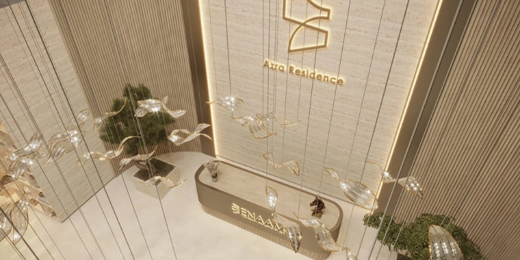 Azra Residence in Dubai Land Residence Complex by Enaam Properties