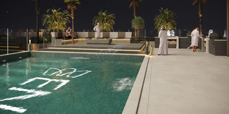 Azra Residence in Dubai Land Residence Complex by Enaam Properties