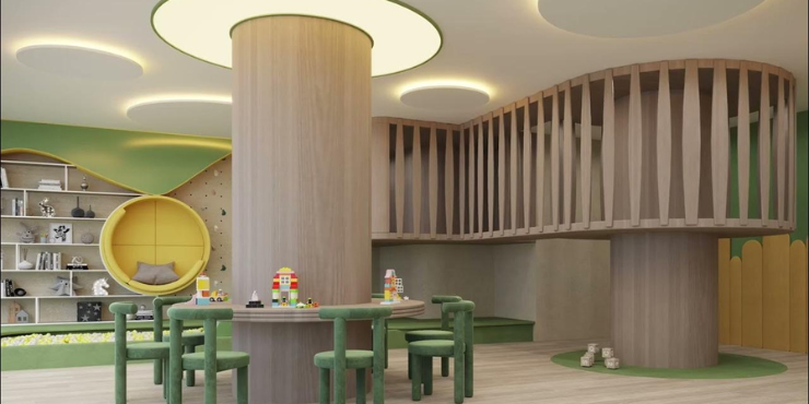 Azra Residence in Dubai Land Residence Complex by Enaam Properties
