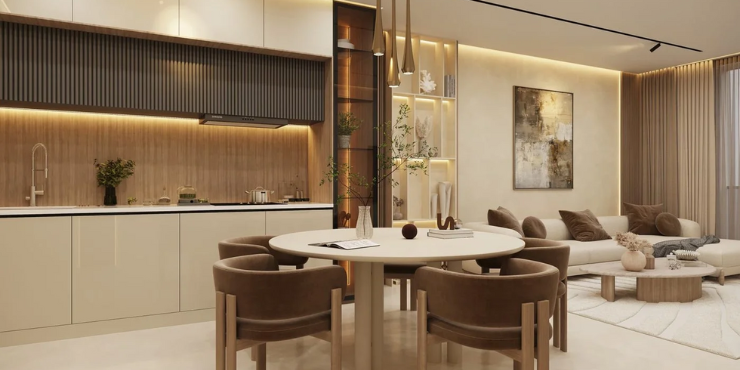 Azra Residence in Dubai Land Residence Complex by Enaam Properties