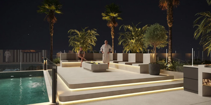 Azra Residence in Dubai Land Residence Complex by Enaam Properties