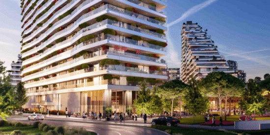 شقق بي دبليو بوناكا على واجهة بلغراد البحرية، صربيا