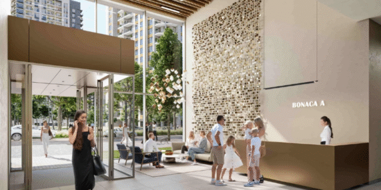 شقق بي دبليو بوناكا على واجهة بلغراد البحرية، صربيا