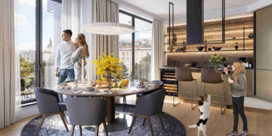 شقق بي دبليو ديفا في سامافالا، واجهة بلغراد البحرية