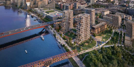 بي دبليو هدسون على واجهة بلغراد البحرية، صربيا