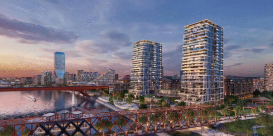 بي دبليو هدسون على واجهة بلغراد البحرية، صربيا