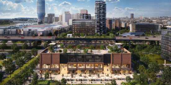 شقق بي دبليو إسكرا على واجهة بلغراد البحرية، صربيا