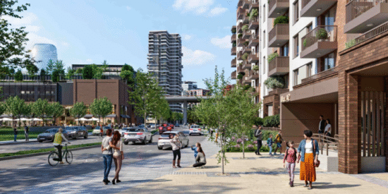 شقق بي دبليو إسكرا على واجهة بلغراد البحرية، صربيا