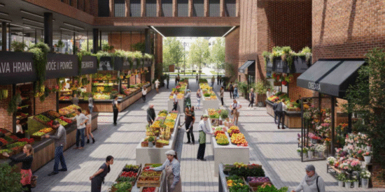 شقق بي دبليو إسكرا على واجهة بلغراد البحرية، صربيا